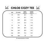 IN STOCK Chloe Cozy Tee - Purple | Women's V-Neck Top