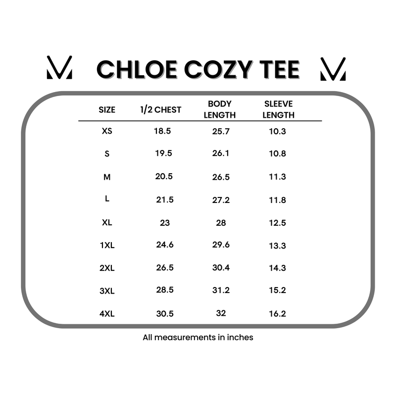 IN STOCK Chloe Cozy Tee - Purple | Women's V-Neck Top