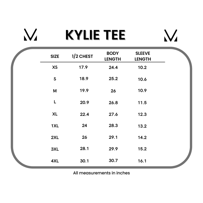 IN STOCK Kylie Tee - Kansas City Red and Yellow FINAL SALE