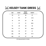 IN STOCK Kelsey Tank Dress - Navy Tropical