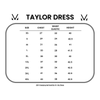 IN STOCK Taylor Dress - Black Spots