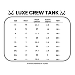 IN STOCK Luxe Crew Tank - Autumn | Women's Tank Top FINAL SALE