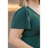 IN STOCK Emery Ruffle Top - Hunter Green | Women's Blouse FINAL SALE