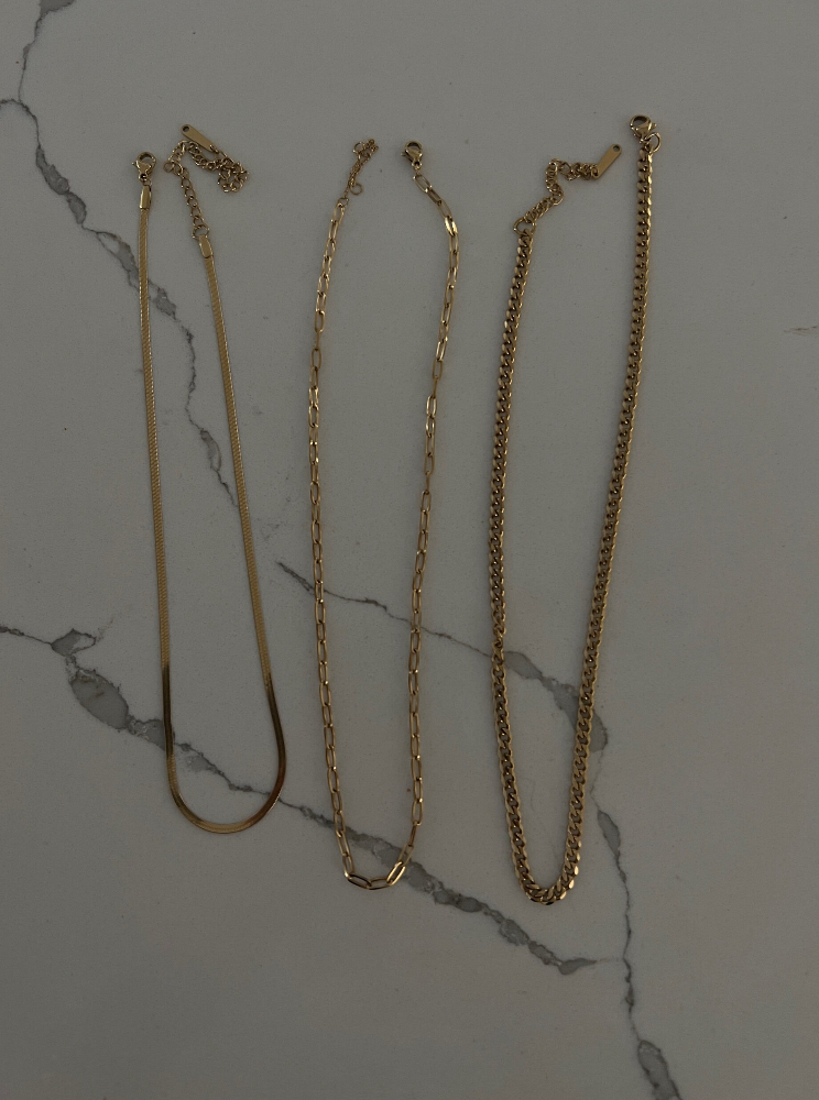 DAINTY CHAIN NECKLACES (3 OPTIONS)