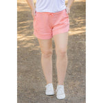 IN STOCK French Terry Stevie Shorts - Desert Flower | Women's Casual Shorts FINAL SALE