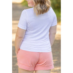 IN STOCK French Terry Stevie Shorts - Desert Flower | Women's Casual Shorts FINAL SALE