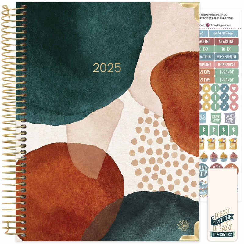 2025 8.5x11 Hard Cover Planners-Choose Design