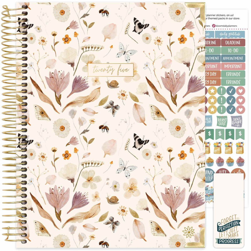 2025 8.5x11 Hard Cover Planners-Choose Design