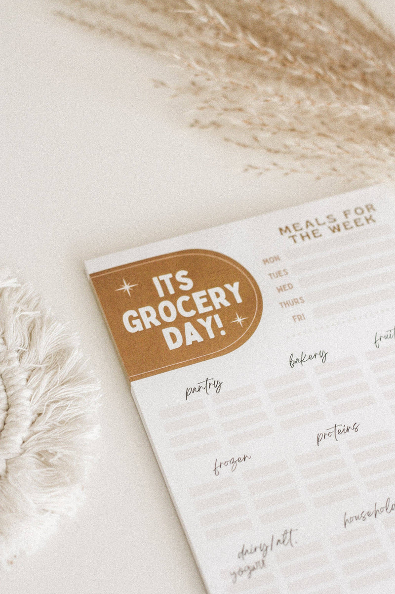 Grocery/Meal Planner Notepad