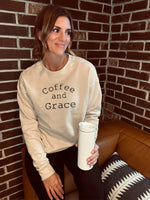 coffee and grace crewneck