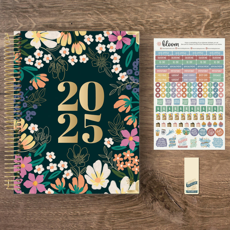 2025 8.5x11 Hard Cover Planners-Choose Design