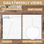 2025 8.5x11 Hard Cover Planners-Choose Design