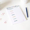 6x9 Magnetic Meal Planning Pad, Choose Design